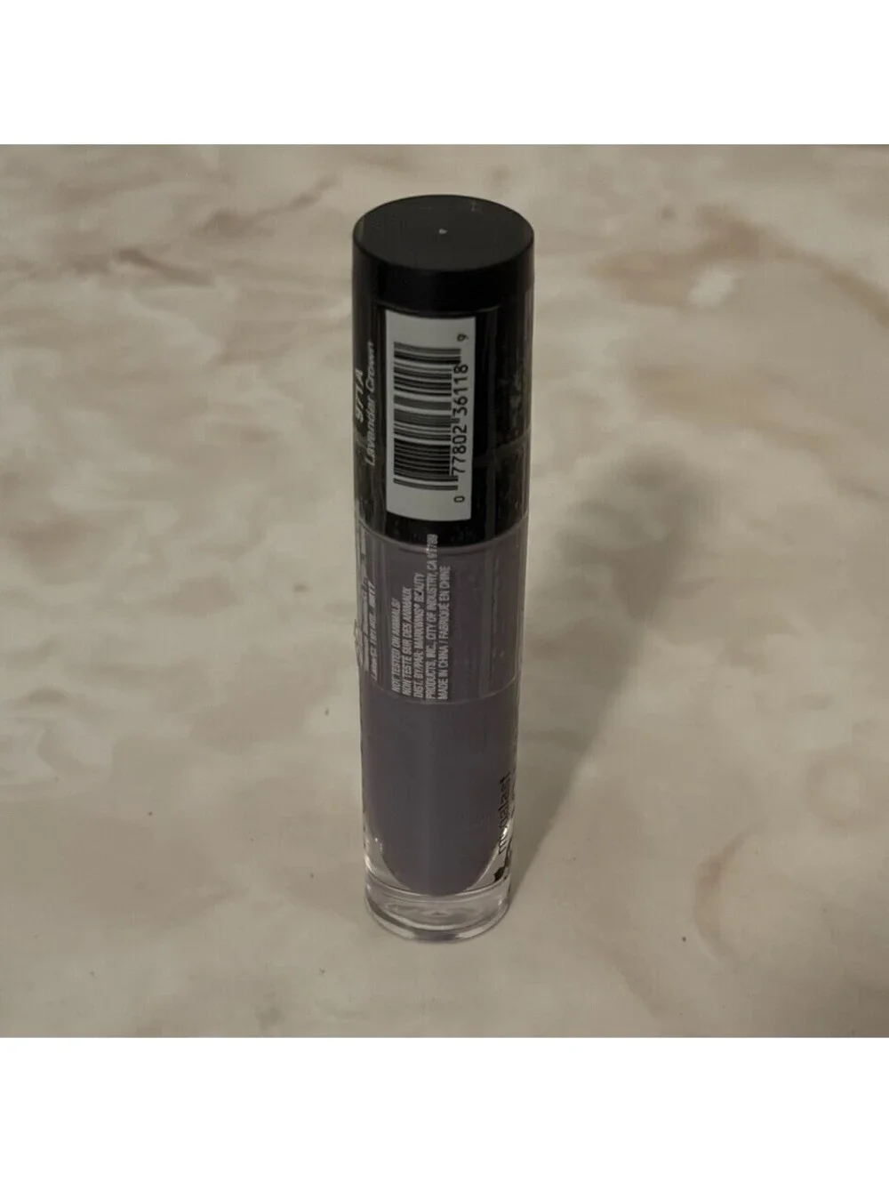 Wet n Wild Megalast Liquid Catsuit Matte Lipstick 971A Lavender Crown 0.21oz